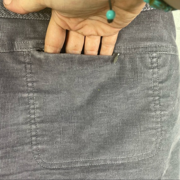 Athleta Vintage Ridge Corduroy Athletic Skirt Dusty Lavender 12T - Picture 5 of 13